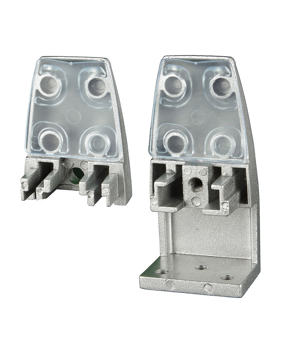 Desk Screen Brackets Edge Mount